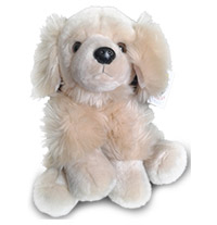 peluche golden assis moyen modèle