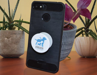 support de téléphone repositionnable à coller à l'arrière du téléphone