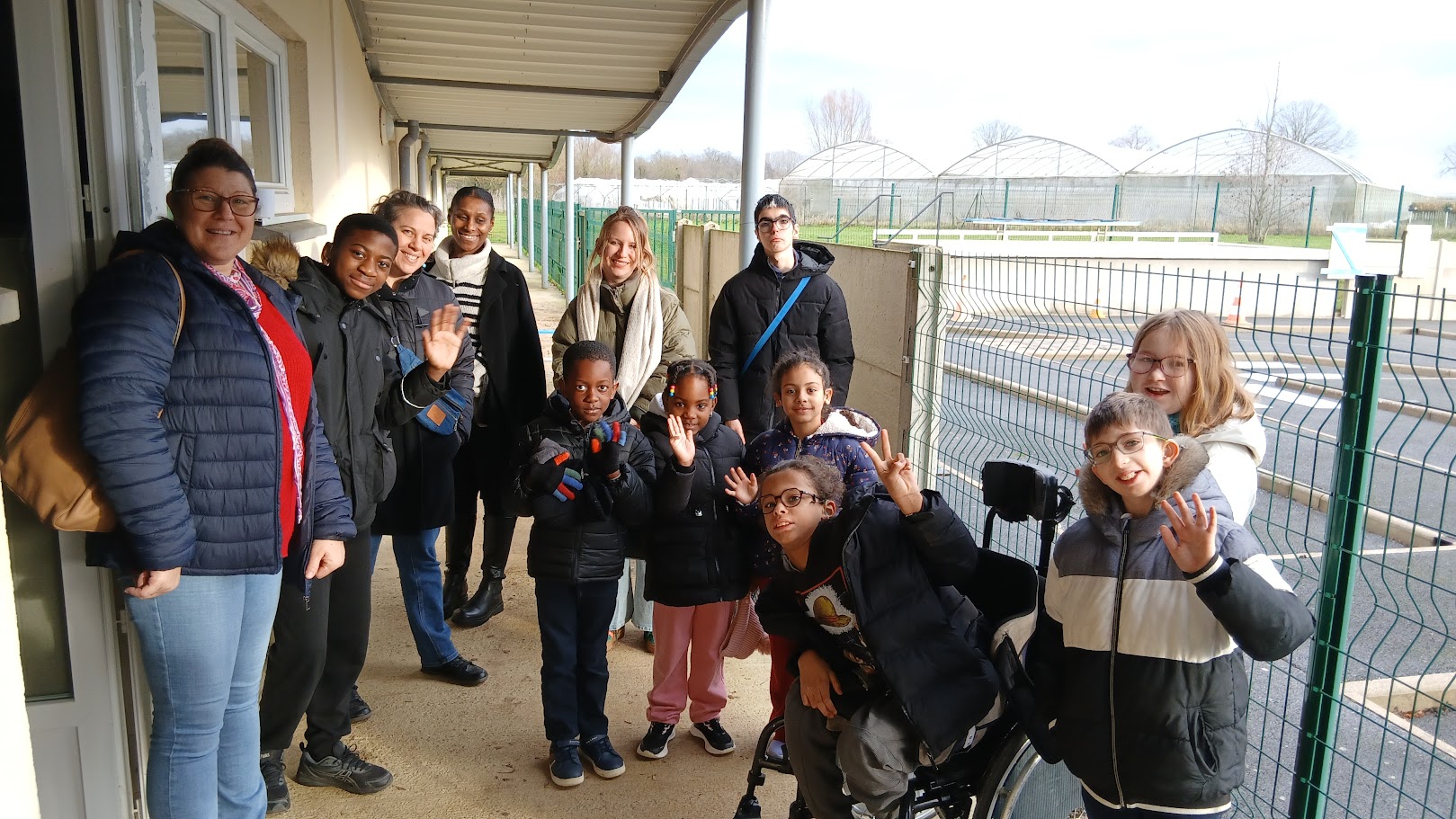 visite école enfants sourds Langage & Intégration