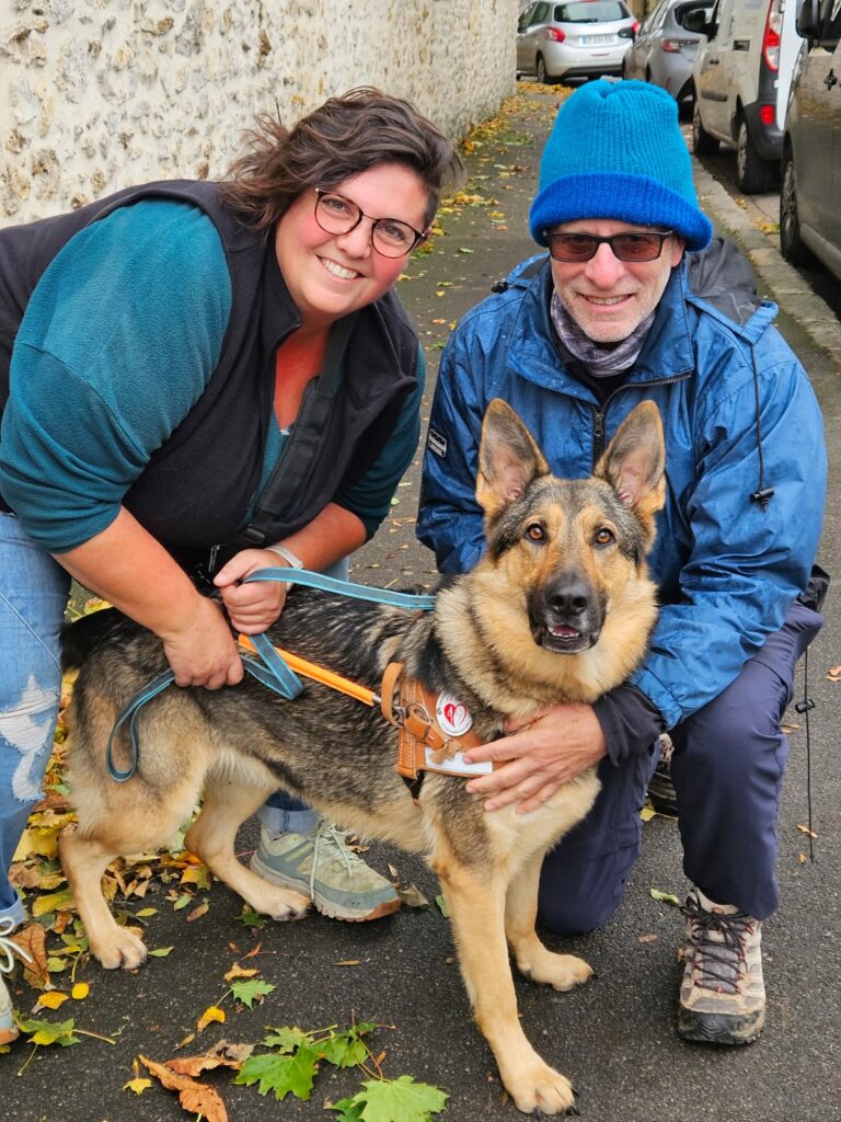 estelle dardenne educatrice aux côté de noach braun assesseur